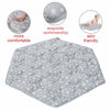 Picture of Hexagon Playpen Mat Compatible with Bend River Baby Playpen, Hexagon Playpen Mat, Non Slip and Cushion Play Mat Grey with Star Print