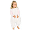 Picture of Tealbee Dreamsuit: Toddler Sleep Sack with Feet 12-18 months, 18-24 months - 1.5 TOG Winter Baby Wearable Blanket for Walkers - Rayon made from Bamboo, Organic Cotton Sleep Bag (12m-2T) - Brushed Dots