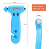 Picture of THINKWORK Car Safety Hammer for Teen Boy and Men's Gifts, Blue Three-in-One Emergency Escape Tool with Window Breaker and Seat Belt Cutter, Safety Emergency Car Escape Tool for Family and Children.