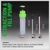 Picture of SWANLAKE 200cc Fluid Extractor, Extraction&Fill Pump,Fluid Syringe Pump Manual Suction Vacuum Fuel Car Transfer