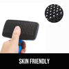 Picture of OEFEO Self Cleaning Dog Brush, Slicker Brush for Long and Short Haired Dogs, Skin Friendly Grooming Dog& Cat Brush for Shedding, Deshedding Dog Brush for Grooming, Blue