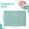 Picture of Frienda 4 Pcs Baby Fuzzy Blanket Fluffy Baby Blanket for Boys Girls Soft Warm Baby Receiving Blankets Nursery Bed Blanket Toddler Infant Newborn Receiving Blanket, 32 x 24 Inch (Classic Color)