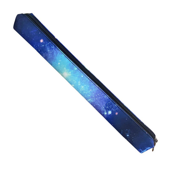 Picture of Auteey Flute Storage Case Bag Recorder Gift Bag, Portable Oxford Fabric Vertical Flute Bag for Recorders (Blue)