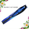 Picture of Auteey Flute Storage Case Bag Recorder Gift Bag, Portable Oxford Fabric Vertical Flute Bag for Recorders (Blue)