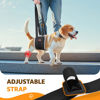 Picture of Adjustable Dog Lift Harness, Dog Sling for Large Dogs Hind Leg Support, Soft Lift Support Helps Senior, Injured, Disabled and After ACL Surgery Dogs-Black & Grey (Medium)