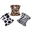 Picture of CuteBone Dog Diapers Male Washable Belly Band for Male Dogs Wraps 3pcs a Pack DM39S