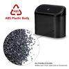 Picture of Ginsco 2 Pack Mini Car Trash Can with Lid, Small Car Garbage Can, Cute Leakproof ABS Car Trash Bin, Car Accessories for Interior, Garbage Bin for Car, Home, Office with 120pcs Trash Bags Black