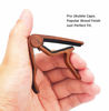 Picture of WINGO Pro Ukulele Capo for Soprano Concert Baritone,Rosewood.