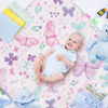 Picture of Boho Portable Baby Play Mat, 43 x 43 Inch Washable Foldable Crawling Mat, Non Slip Playmat for Babies, Kids Play Mats Pad for Floor Playpen Toddler Infants Tummy Time Activity (Butterfly)