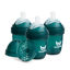 Picture of Herobility Double Anti-Colic Baby Bottles - 5 fl oz/140ml - 3-Pack - Dark Green