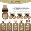 Picture of EXPAWLORER Double Side Anti-Slip Dog Socks with Adjustable Straps - 3 Pairs Soft and Breathable Puppy Non-Slip Paw Protection, Better Traction Control for Indoor on Wooden Floor Wear