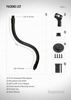 Picture of Angksorm Microphone Arm Stand 13" Flexible Gooseneck Mic Stand Holder with Mounting Base for Table Walls Podium Podcasting Streaming Radio Broadcast Studio - TMS-189