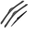 Picture of 3Pcs Jeep Wangler Windshield Wipers 2007-2017, Jeep Wrangler JK 2008-2018,Original Equipment Replacement Windshield Wiper Blades for My Car- 15"/15"/12E" (Pack of 3) J- HOOK
