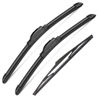 Picture of 3Pcs Mazda CX5 Windshield Wipers for Mazda CX-5 2013 2014 2015 2016, Original Equipment Automotive Replacement Windshield Wiper Blades- 24"/18"/14" (Pack of 3) J- HOOK