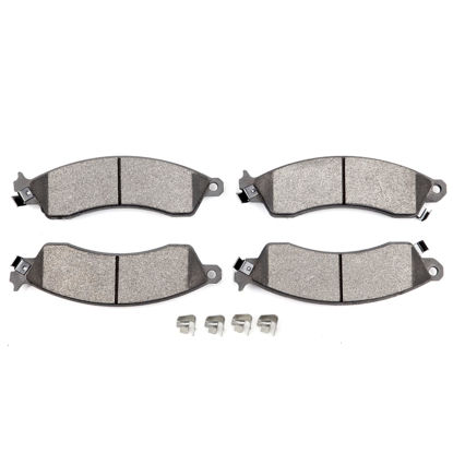 Picture of SCITOO D412 Front Ceramic Brake Pads Sets Fit For Chevrolet Camaro 1988-1991,For Chevrolet Corvette 1988-1996,For Pontiac Firebird 1988-1992