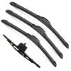 Picture of 4 Wipers Set for Toyota FJ Cruiser 2007-2014, Windshield Wiper Blades Original Equipment Replacement Front and Rear- 16"/14"/14"10F (Pack of 4) J- HOOK