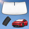 Picture of Sun Shade Sunshade for Toyota Prius XW50 2016-2023 Windshield Cover, 2-Layers Sun Shield 240T Silver Coating Sun Visor Window Shade Car Accessories (NOT for Prius C or Prius V)