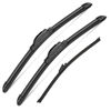 Picture of 3Pcs Kia Soul Windshield Wipers for Kia Soul 2020-2023, All Seasons Original Equipment Automotive Replacement Windshield Wiper Blades for My Car- 24"/20"/11" (Pack of 3) J- HOOK