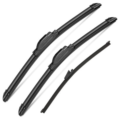 Picture of 3Pcs Kia Soul Windshield Wipers for Kia Soul 2020-2023, All Seasons Original Equipment Automotive Replacement Windshield Wiper Blades for My Car- 24"/20"/11" (Pack of 3) J- HOOK
