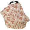 Picture of Breathable Car Seat Cover for Babies - Multi-Purpose Soft Rayon Nursing Cover for Breastfeeding, High Stretchy Infant Carseat Canopy, Stroller Cover (Smooth Rayon, Warm Floral)