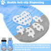 Picture of PUPTECK Anti-Slip Dog Socks with Double Sides Grips for Small Medium Large Dogs Hardwood Floors Prevents Licking, Dog Shoes for Hot Pavement Traction Control Paw Protector for Senior Dogs