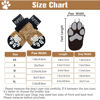 Picture of PUPTECK Anti-Slip Dog Socks with Double Sides Grips for Small Medium Large Dogs Hardwood Floors Prevents Licking, Dog Shoes for Hot Pavement Traction Control Paw Protector for Senior Dogs, Khaki XL