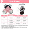 Picture of PUPTECK Anti-Slip Dog Socks with Double Sides Grips for Small Medium Large Dogs Hardwood Floors Prevents Licking, Dog Shoes for Hot Pavement Traction Control Paw Protector for Senior Dogs, Pink XS