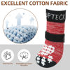 Picture of PUPTECK Anti-Slip Dog Socks with Double Sides Grips for Small Medium Large Dogs Hardwood Floors Prevents Licking, Dog Shoes for Hot Pavement Traction Control Paw Protector for Senior Dogs