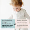Picture of Tealbee Dreamsuit: Toddler Sleep Sack with Feet 12-18 months, 18-24 months - 1.2 TOG All Season Baby Wearable Blanket for Walkers - Rayon made from Bamboo, Organic Cotton Sleep Bag (12m-2T) - Alphabet