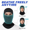 Picture of Balaclava Ski Mask (with Breathable Holes) Windproof Winter Fleece Neck Face Warmer for Men&Women Dark Grey