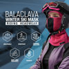 Picture of Balaclava Ski Mask (with Breathable Holes) Windproof Winter Fleece Neck Face Warmer for Men&Women Dark Grey