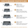 Picture of WNPETHOME Waterproof Dog Beds for Large Dogs, Orthopedic XL Dog Bed with Sides, Big Dog Couch Bed with Washable Removable Cover, Pet Bed Sofa with Non-Slip Bottom for Sleeping