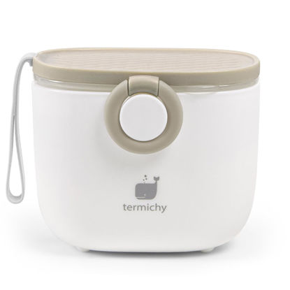 Picture of Termichy Baby Formula Dispenser, Portable Formula Dispenser Container with Scoop and Carry Handle for Travel Outdoor Activities for Baby Infant, 500ml