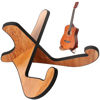 Picture of LacBec Wooden Guitar Stand, Detachable Non-Slip Wood Guitar Stand Holder Floor for Acoustic Electric Classical Bass Guitars