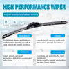 Picture of VTOGOI Wiper Blades With Rear Wiper Blades Set For 2008-2019 Toyota Highlander,Automotive Replacement Windshield Wiper Blades, That Meet OEM Quality Easy DIY Install 26"+20"+12" (Set of 3)