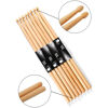 Picture of AODSK Drum Sticks 5A Classic America Maple Wood Tear Drop Tip Drumsticks Anti-Slip,Suitable for adults and children with storage Bags-6 Pairs