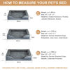 Picture of WNPETHOME Waterproof Dog Beds for Jumber Dogs, Orthopedic XXLarge Dog Bed with Sides, Big Dog Couch Bed with Washable Removable Cover, Pet Bed Sofa with Non-Slip Foam for Sleeping