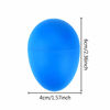 Picture of Augshy 40PCS Plastic Egg Shakers Percussion Musical Maracas Easter Eggs with a Storage Bag for Toys Music Learning DIY Painting(8