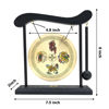 Picture of Hooshing Brass Gong Feng Shui Desktop Zen Art Home Decor Housewarming Congratulatory Lucky Blessing Gift