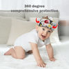 Picture of REFLYAWAY Baby Head Protector Baby Helmet for Crawling Walking, No Bumps Safety Head Adjustable Protective Cap for Walking, Playing (Dinosaur A)