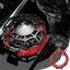 Picture of Original | Push Start Button Cover, Spiderman Car Engine Start Stop Button Cover Protector, Cool Car Accessories Interior Decor Sticker Decals Motorcycle Key Ignition Switch Cover, Black&Red