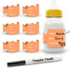 Picture of Pumpkin Doodle The Original Write and Reuse Baby Bottle Labels for Daycare