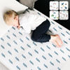 Picture of Hygge Sheets® Potty Training Pee Pads for Kids, Toddlers - 100% Waterproof, Non Slip Bed Wetting Pad for Twin Beds - Washable, Reusable Mattress & Sheet Protector - Lightning