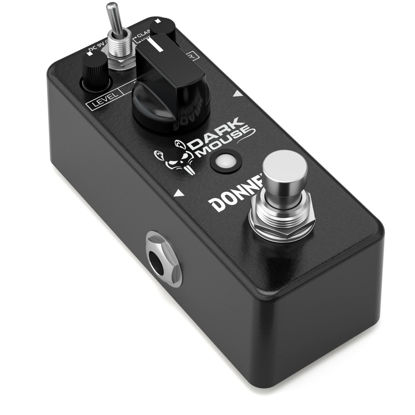 Picture of Donner Dark Mouse Distortion Pedal for Pedalboard Electric Guitar, 2 Modes Classic Hyper Crunch to Fuzzy Guitar Pedal True Bypass