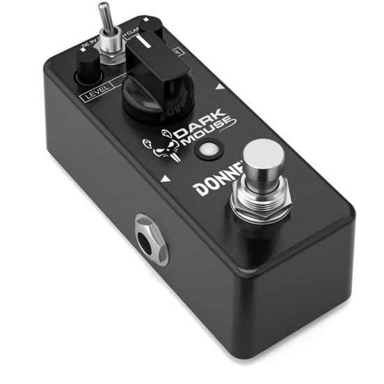 Picture of Donner Dark Mouse Distortion Pedal for Pedalboard Electric Guitar, 2 Modes Classic Hyper Crunch to Fuzzy Guitar Pedal True Bypass