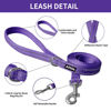 Picture of AIITLE Dog Harness No Choke Over - Soft Step in Adjustable Dog Harnes with Breathable Mesh and Quick-Release Buckle for All Weather- Outdoor Walking, Training for Medium Dogs Pure Purple XL