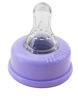 Picture of nfant | Slow Flow Nipple, Purple (6ml/min), 4-Pack