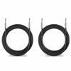 Picture of Yuyaokk 2Pack 50 ft 1/4" to 1/4" Speaker Cables, True 12AWG Patch Cords, 1/4 Male Inch DJ/PA Audio Speaker Cable 12 Gauge Wire.