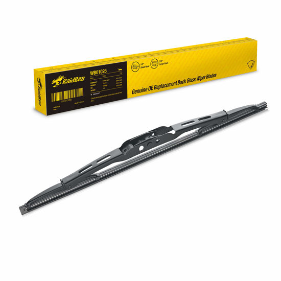 Picture of RaidBee Rear Wiper Blade 12 inch, for Honda CR-V 2006-1997,Hyundai Tucson 2009-2005 Kia Sportage 10-05/Saturn Vue 10-08 Rear Windshield Wiper for Automotive Replacement Windshield Wiper Blades(12-1)