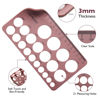 Picture of Momcozy Nipple Ruler for Flange Sizing, Soft & Flexible Silicone Measurement Tool for Breast Pump Sizing, Compatible with Momcozy, Medela, Spectra, Lansinoh, Easy to Use for Comfortable Pumping